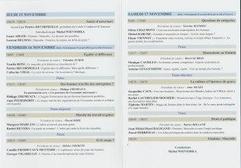 Le Programme - Cercle Condorcet Auxerre